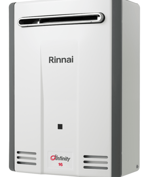 Rinnai Infinity B16 Gas Continuous Flow Water Heater | INF16N50B - Sarros Hot Water RinnaiGas Instantaneous