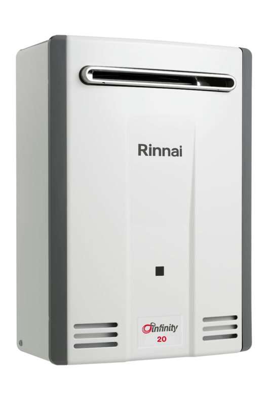 Rinnai Infinity B20 Gas Continuous Flow Water Heater | INF20N50B - Sarros Hot Water RinnaiGas Instantaneous